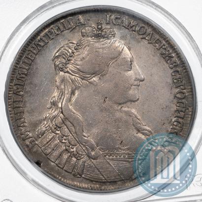Фото 1 рубль 1734 года  "Тип 1735 года"