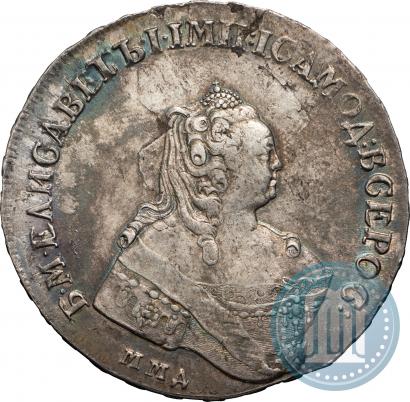 Picture 1 rouble 1756 year ММД-МБ 