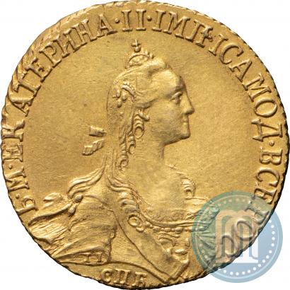 Picture 5 roubles 1766 year СПБ 