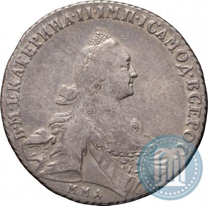 Фото 1 рубль 1767 года ММД-EI 