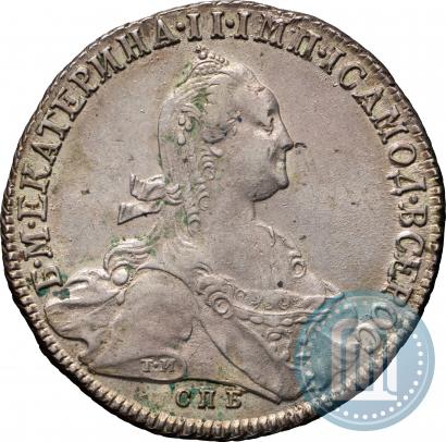 Picture 1 rouble 1775 year СПБ-ФЛ 
