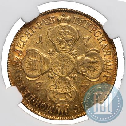 Picture 10 roubles 1777 year СПБ 