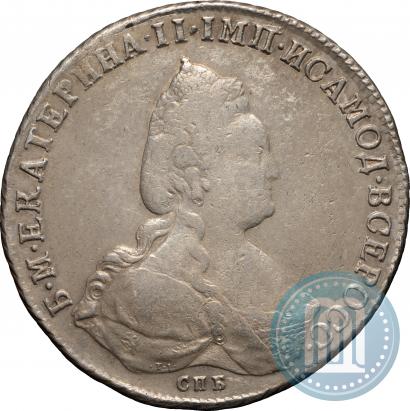 Picture 1 rouble 1790 year СПБ-ЯА 