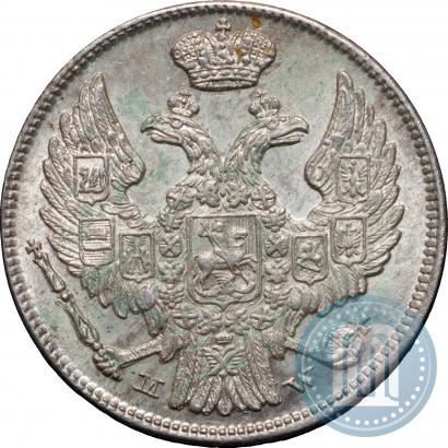 Picture 15 kopecks - 1 złoty 1837 year MW 