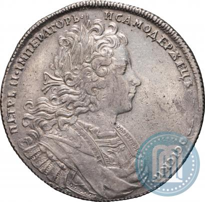 Picture 1 rouble 1727 year СПБ "Petersburg type"