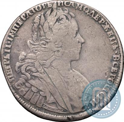 Picture Poltina 1727 year СПБ "Petersburg type"
