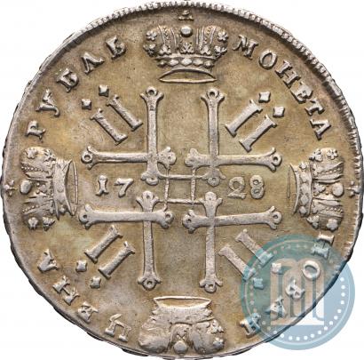 Фото 1 рубль 1728 года  "Тип 1728"