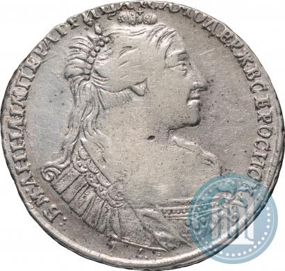 Фото Полтина 1734 года  "Тип 1735 года"