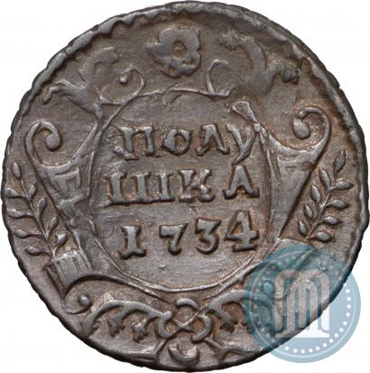 Picture Polushka 1734 year  
