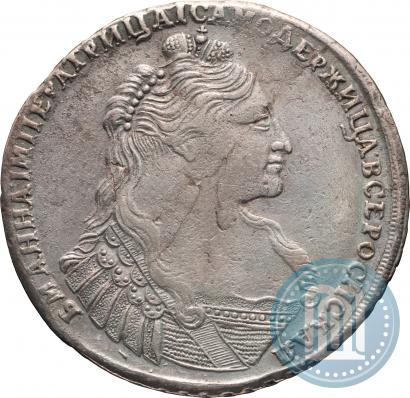 Фото 1 рубль 1737 года  "Тип 1735 года"