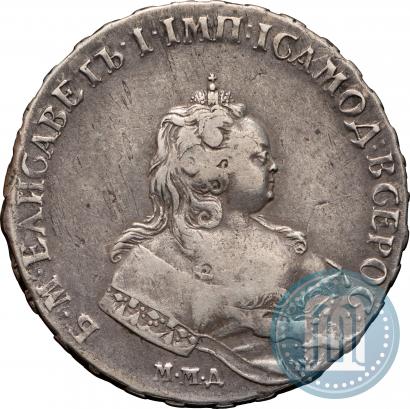 Picture 1 rouble 1743 year ММД 