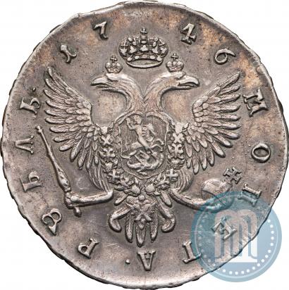 Picture 1 rouble 1746 year СПБ 