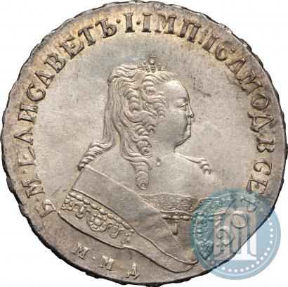 Picture 1 rouble 1749 year ММД 