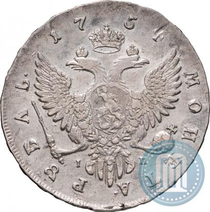 Picture 1 rouble 1754 year ММД-IП 