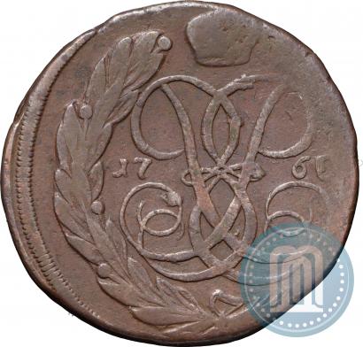 Picture 5 kopecks 1760 year  