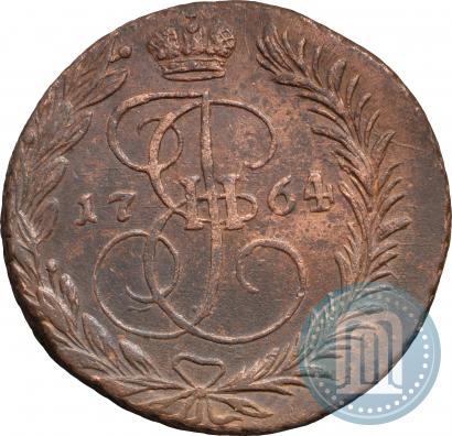 Фото 2 копейки 1764 года ЕМ 