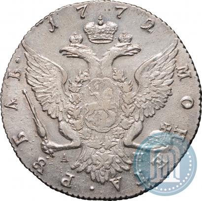 Picture 1 rouble 1772 year СПБ-АШ 