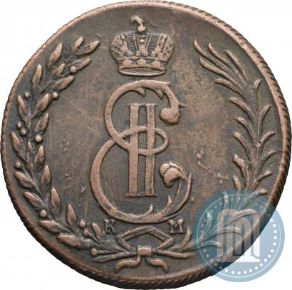 Фото 5 копеек 1775 года КМ 