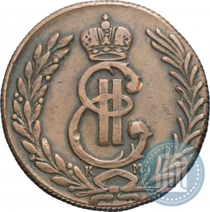Фото 2 копейки 1779 года КМ 