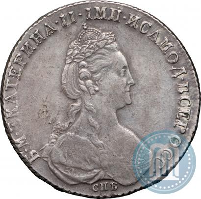 Фото 1 рубль 1780 года СПБ-ИЗ 