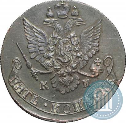 Picture 5 kopecks 1782 year КМ 