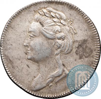 Picture Token Coin 1782 year  "Monument to Peter the Great in Saint-Petersburg"