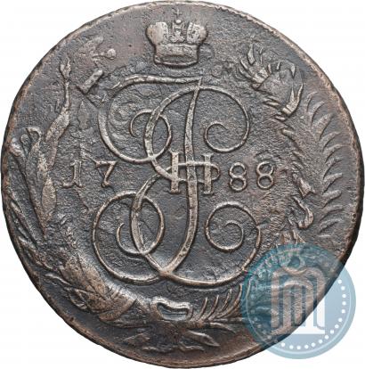 Picture 5 kopecks 1788 year ММ 