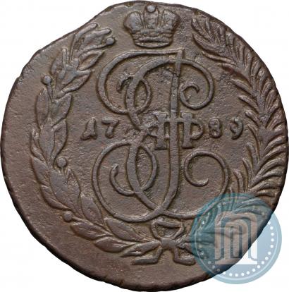 Picture 2 kopecks 1789 year АМ 