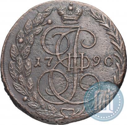 Фото 5 копеек 1790 года ЕМ 