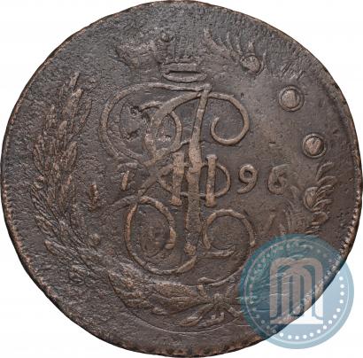 Фото 5 копеек 1793 года  "Павловский перечекан"