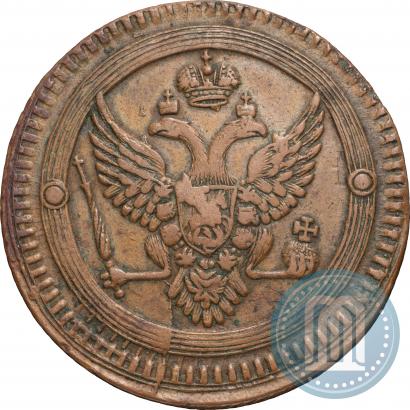Picture 2 kopecks 1802 year ЕМ 
