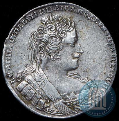 Фото 1 рубль 1733 года  