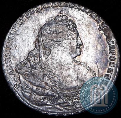 Picture 1 rouble 1738 year СПБ "Petersburg type"