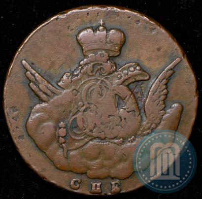 Picture 1 kopeck 1756 year СПБ 