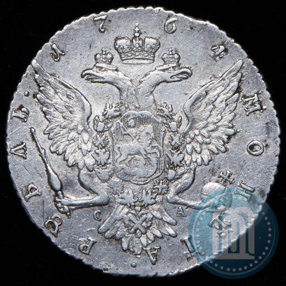 Picture 1 rouble 1764 year СПБ-СА 