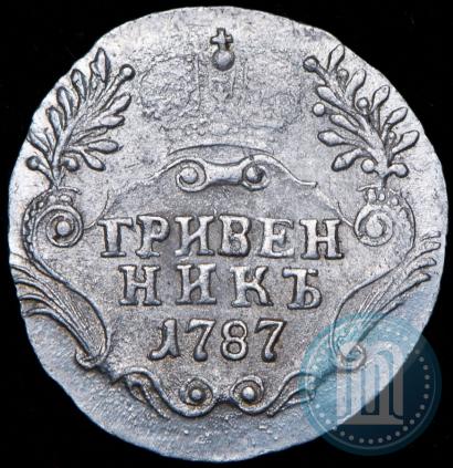 Picture Grivennik 1787 year СПБ 