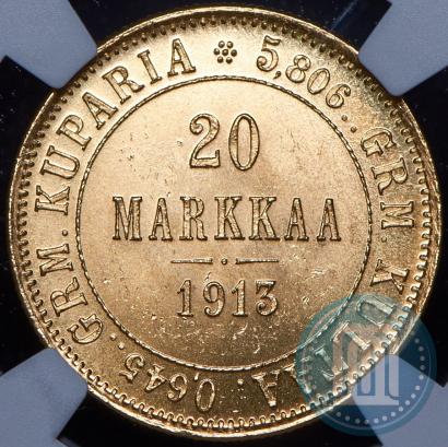 Picture 20 markkaa 1913 year S 