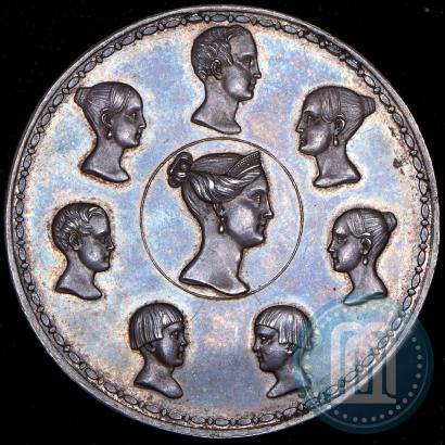 Picture 1,5 roubles - 10 złotych 1836 year П.У. "Family rouble"