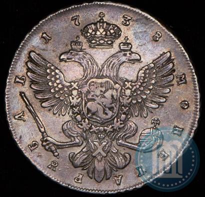 Picture 1 rouble 1738 year СПБ "Petersburg type"