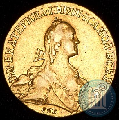 Picture 10 roubles 1766 year СПБ 