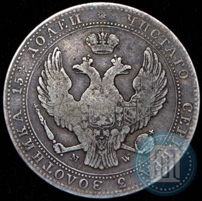 Picture 3/4 roubles - 5 złotych 1840 year MW 