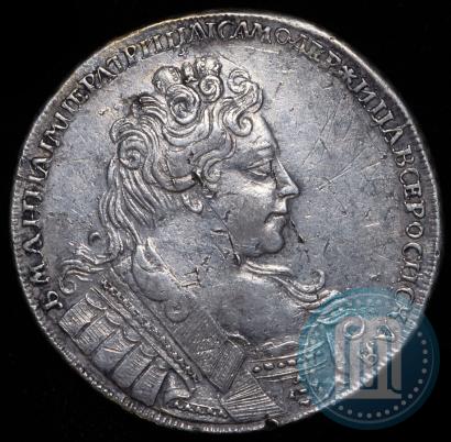 Фото 1 рубль 1731 года  