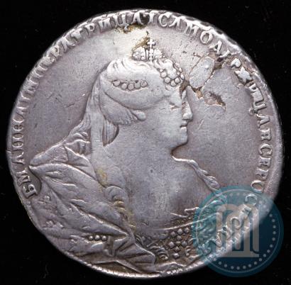 Фото 1 рубль 1740 года  "Московский тип"