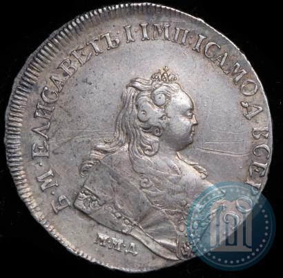 Picture 1 rouble 1743 year ММД 