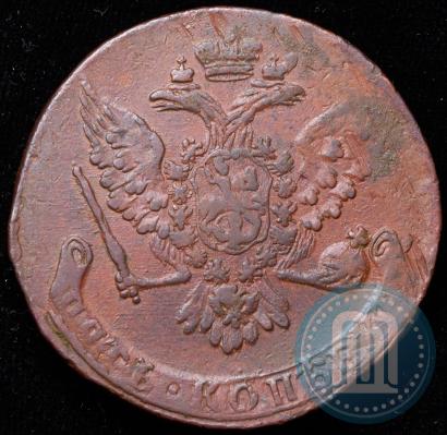 Picture 5 kopecks 1759 year  