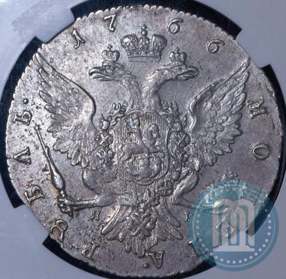 Picture 1 rouble 1766 year СПБ-ЯI 