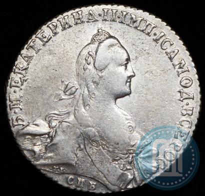 Picture 1 rouble 1766 year СПБ-АШ 