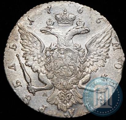 Picture 1 rouble 1766 year СПБ-АШ 