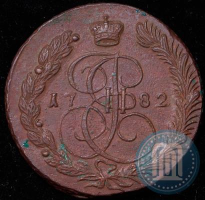 Фото 5 копеек 1782 года ЕМ 