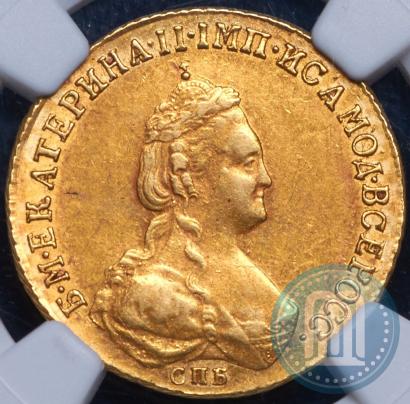 Picture 5 roubles 1785 year СПБ 